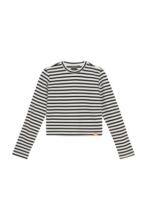 Indian Blue Jeans T-shirt Stripe 1999 Black