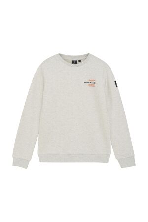 Indian Blue Jeans Sweat Melange 1231 Light Grey Melange