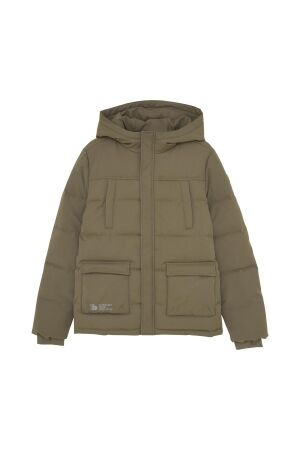 Indian Blue Jeans Puffer Jacket 1811 Brindle
