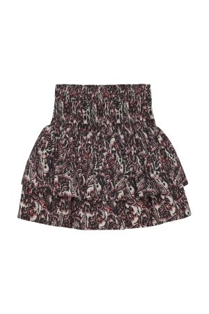 Indian Blue Jeans Rok All Over print 1999 Black