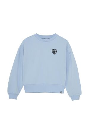Indian Blue Jeans Sweater Embroidery 7119 Chambray Blue