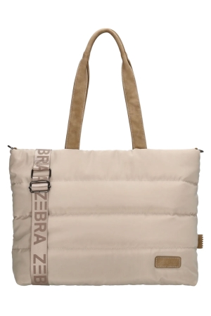 Zebra Trends Laptoptas Elske B40xH30xD13 117 Lichttaupe