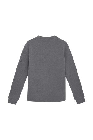 Indian Blue Jeans shirts 1223 Dark grey melange 960424