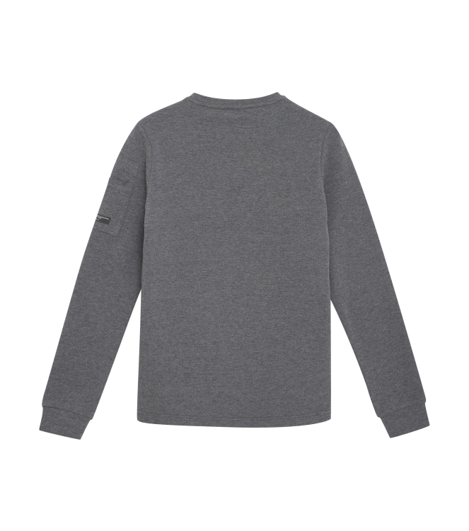 Indian Blue Jeans shirts 1223 Dark grey melange 960424