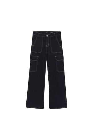 Indian Blue Jeans Jeans Wide Fit 7771 Dark Blue Denim