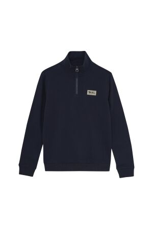 Indian Blue Jeans Sweater met rits 7163 Night