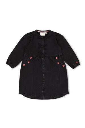 Jubel Jurk denim look - Queen Of Hearts 925 Black Denim