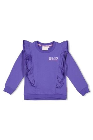 Jubel Sweater ruches - Wild Soul 265 Lavendel
