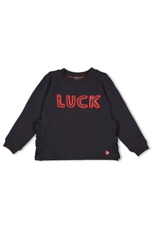 Jubel Sweater - Queen Of Hearts 750 Antraciet
