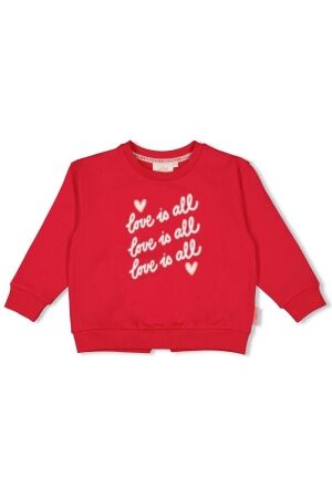 Jubel Sweater - Queen Of Hearts 100 Rood