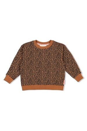 Jubel Sweater AOP - Queen Of Hearts 400 Bruin
