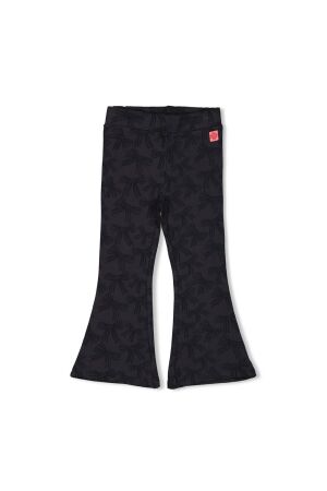Jubel Flared broek AOP - Queen Of Hearts 750 Antraciet