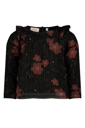 Jubel Blouse AOP - Shine Bright 750 Antraciet