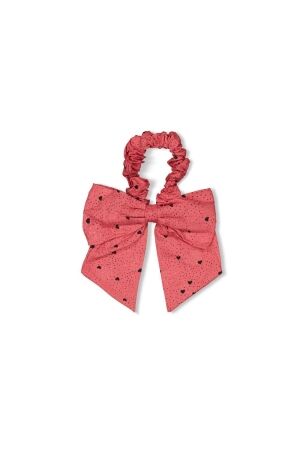 Jubel Haar scrunchie strik - Queen Of Hearts 150 Roze