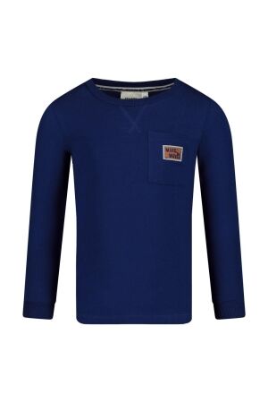 Sturdy Longsleeve - Waves and Whales 030 Kobalt