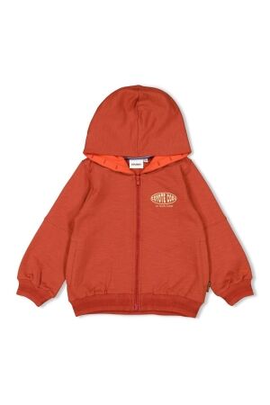 Sturdy Sweatvest met capuchon - Chasing Trails 420 Roest
