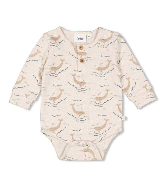 Feetje boxpakjes & rompers 610 Offwhite melange 50200245
