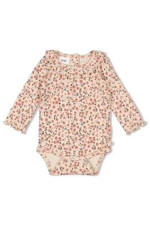 Feetje Romper rib AOP - Woodland Bloom 600 Offwhite