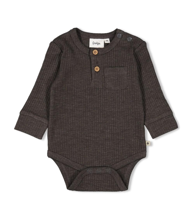 Feetje boxpakjes & rompers 755 Antraciet melange 50200249