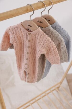 Feetje boxpakjes & rompers 730 Taupe melange 50800126