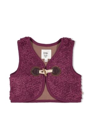Feetje Teddy gilet - Better Together 255 Lila