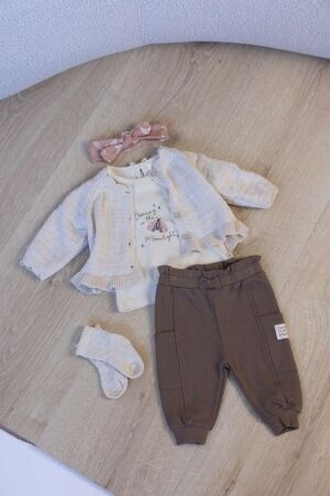 Feetje truien & vesten 610 Offwhite melange 51300528