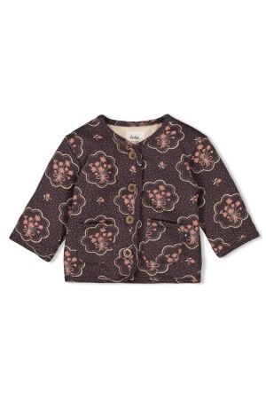 Feetje Jasje AOP - Woodland Bloom 750 Antraciet