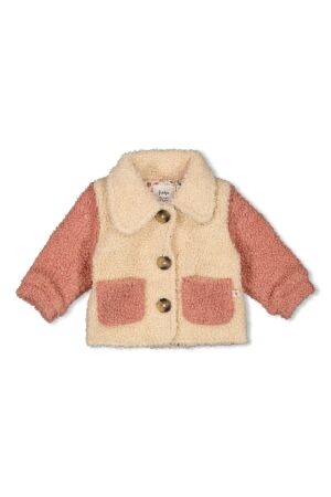 Feetje Boucl? jasje - Woodland Bloom 600 Offwhite