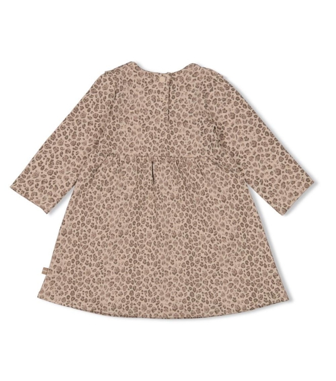 Feetje jurken 730 Taupe melange 51400569
