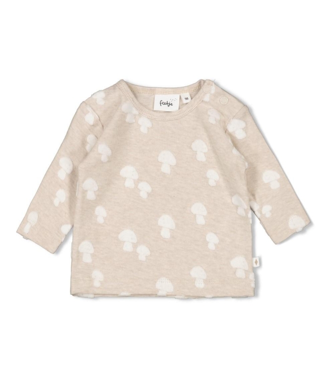 Feetje shirts 730 Taupe melange 51602562