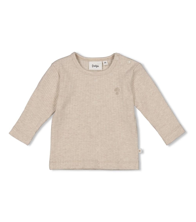 Feetje shirts 730 Taupe melange 51602564