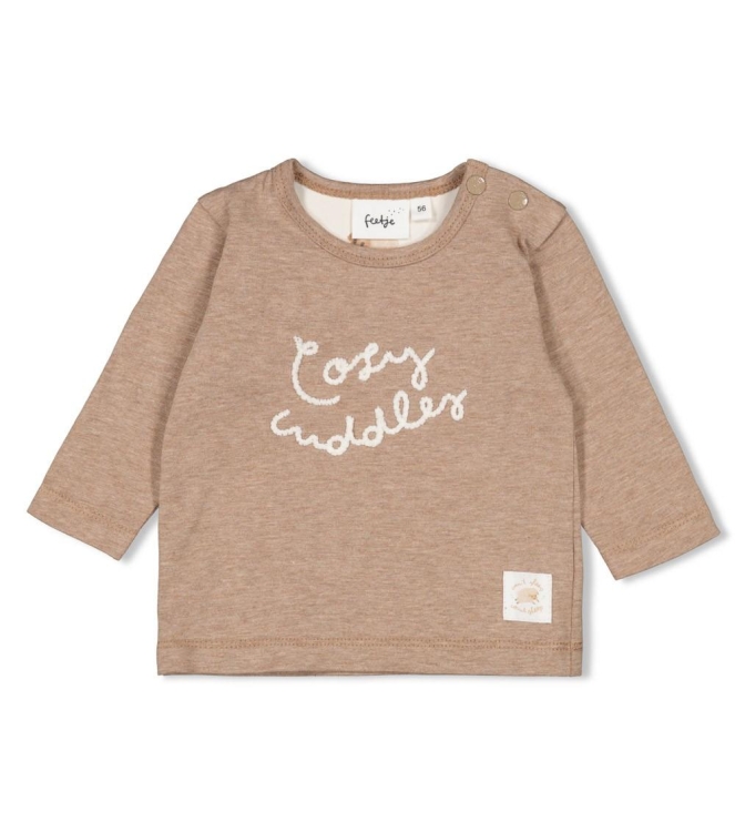 Feetje shirts 415 Bruin melange 51602566