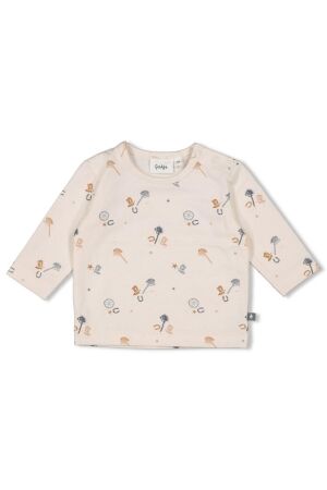 Feetje Longsleeve AOP - Howdy 600 Offwhite
