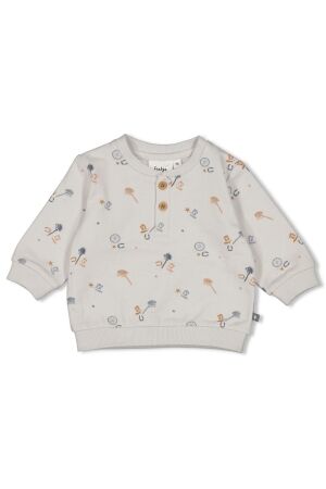 Feetje Sweater AOP - Howdy 020 l.Blauw