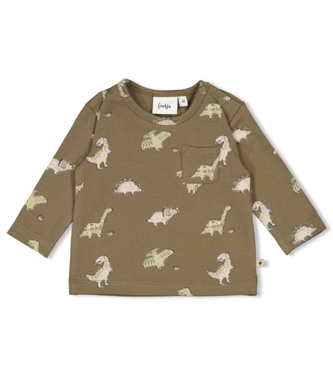 Feetje shirts 315 Olijf 51602618