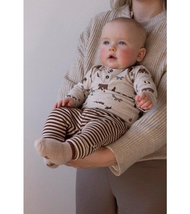 Feetje shirts 730 Taupe melange 51602628