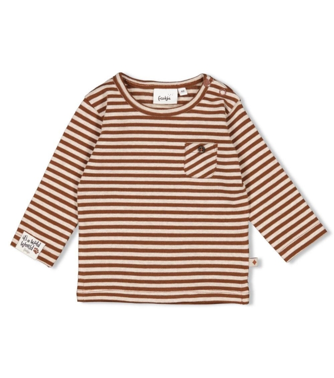 Feetje shirts 400 Bruin 51602629