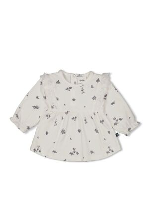 Feetje Longsleeve AOP - Swanlake 600 Offwhite