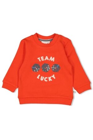 Feetje Sweater - Couch Club 100 Rood