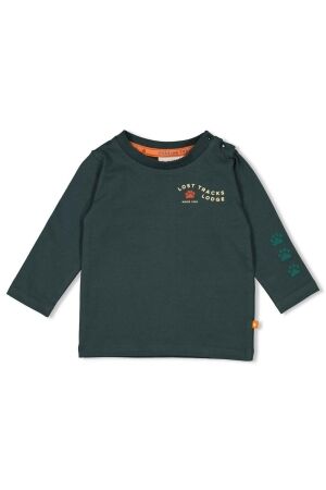Feetje Longsleeve - Chasing Trails 080 Petrol
