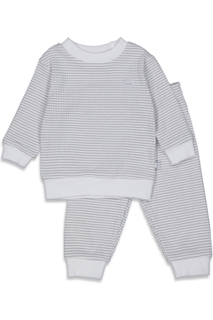 Feetje Pyjama wafel 650 Grijs