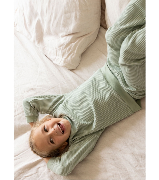 Feetje nachtkleding 340 Groen melange 305613