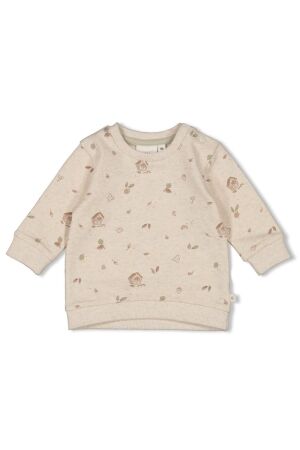 Feetje Sweater AOP - Fall Favorites 610 Offwhite melange