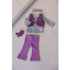 Feetje shirts 730 Taupe melange 51602663