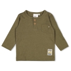 Feetje shirts 345 Army melange 51602669