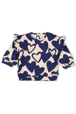 Feetje Sweater AOP - Winter Denims 070 Indigo