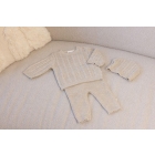 Feetje truien 730 Taupe melange 51602679