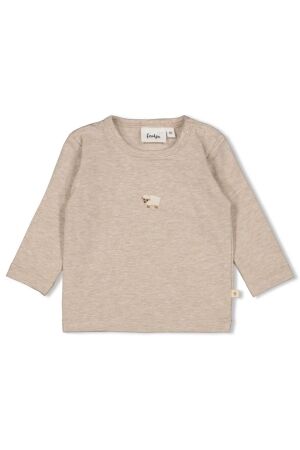 Feetje Longsleeve - Sleepy Sheepy 730 Taupe melange