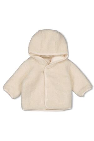 Feetje Omkeerbaar teddy jasje met capuchon - Sleepy Sheep 630 Creme