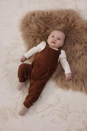 Feetje Tuinbroek velours rib - Wild World 400 Bruin